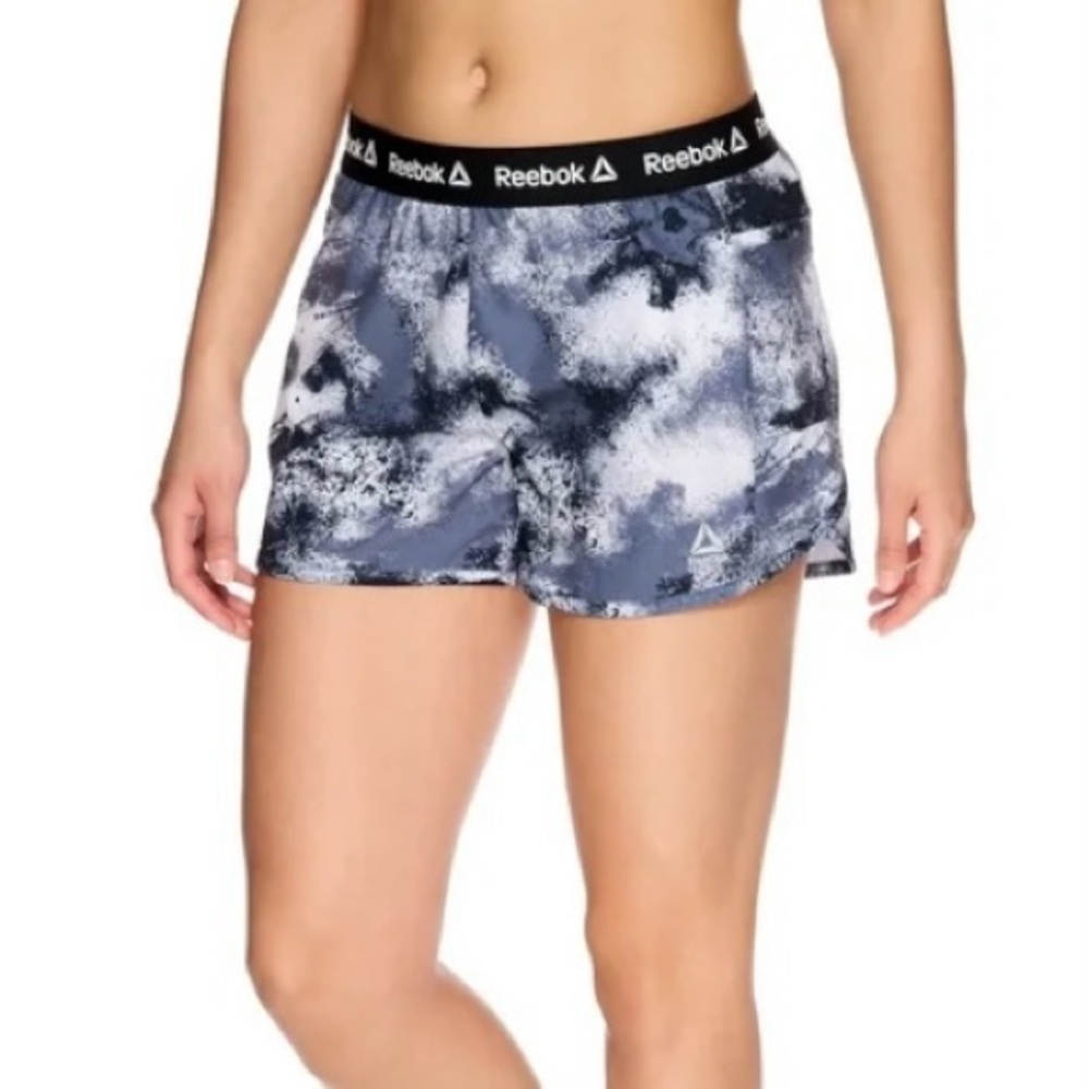 Reebok Fearless Splatter Running Shorts - Picture 1 of 6